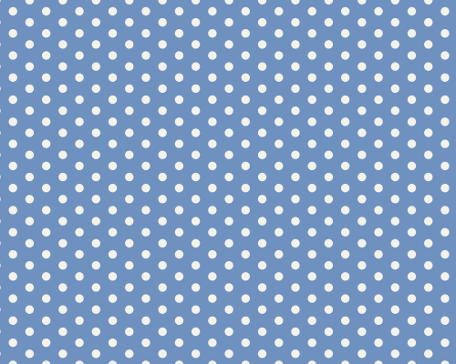 Blue Simple Dots
