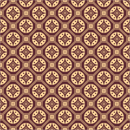Brown Batik