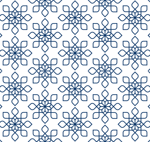 Interlaced Flower Pattern