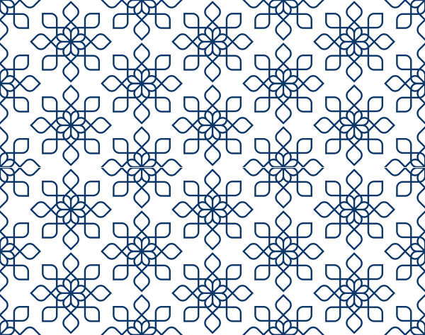 Interlaced Flower Pattern