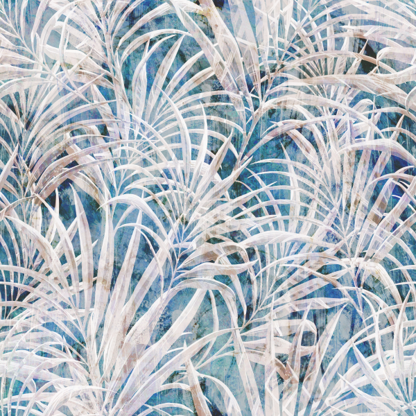 Lush Palm Leaves