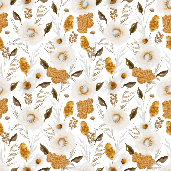 Soft Autumn Flowers
