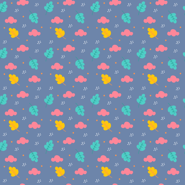 Clouds and Leaves