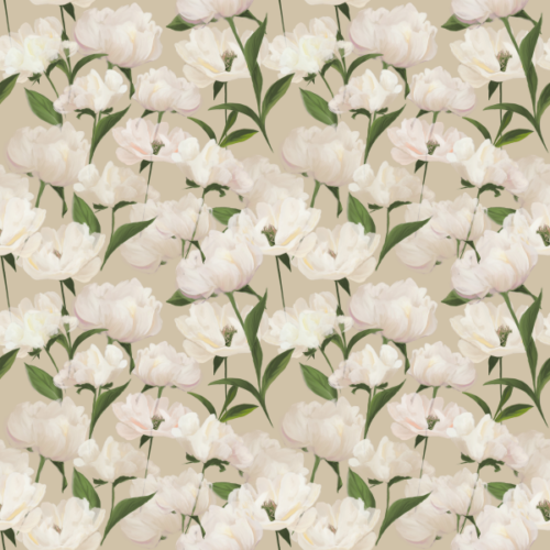 Cloudy Peonies