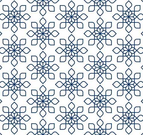 Interlaced Flower Pattern
