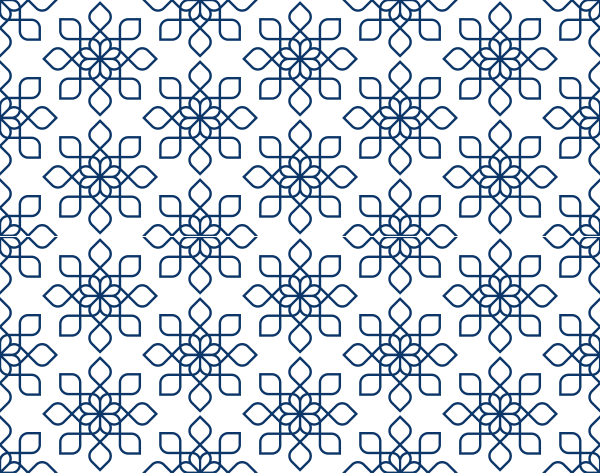 Interlaced Flower Pattern